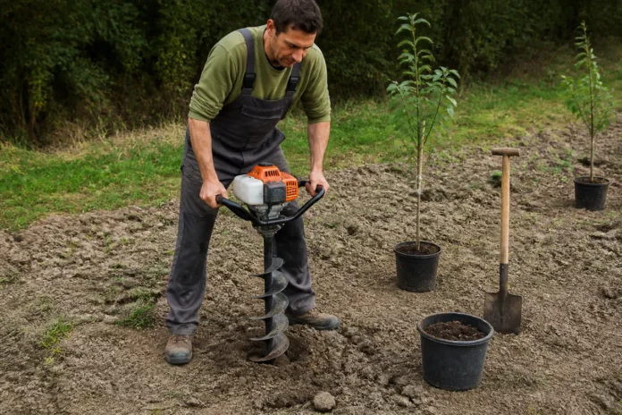 Burghiul de grădinărit în soluri compacte și alternativele pentru plantare Burghiul de grădinărit în soluri compacte și alternativele pentru plantare