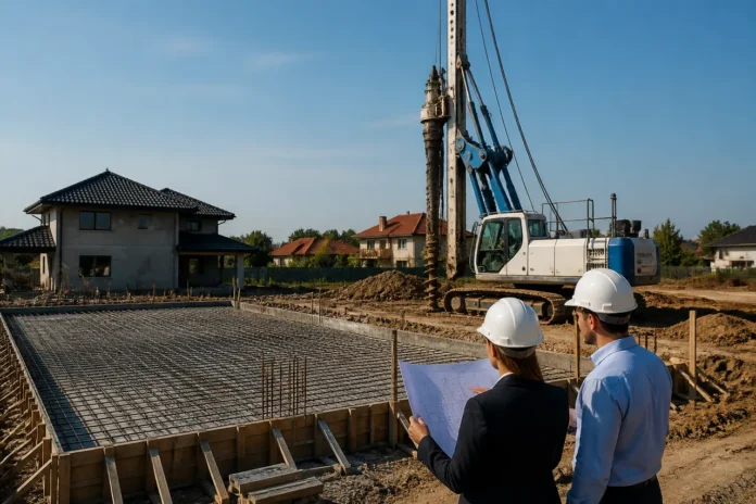 Fundația pe piloți sau radierul alegerea corectă pentru terenul vostru Fundația pe piloți sau radierul alegerea corectă pentru terenul vostru