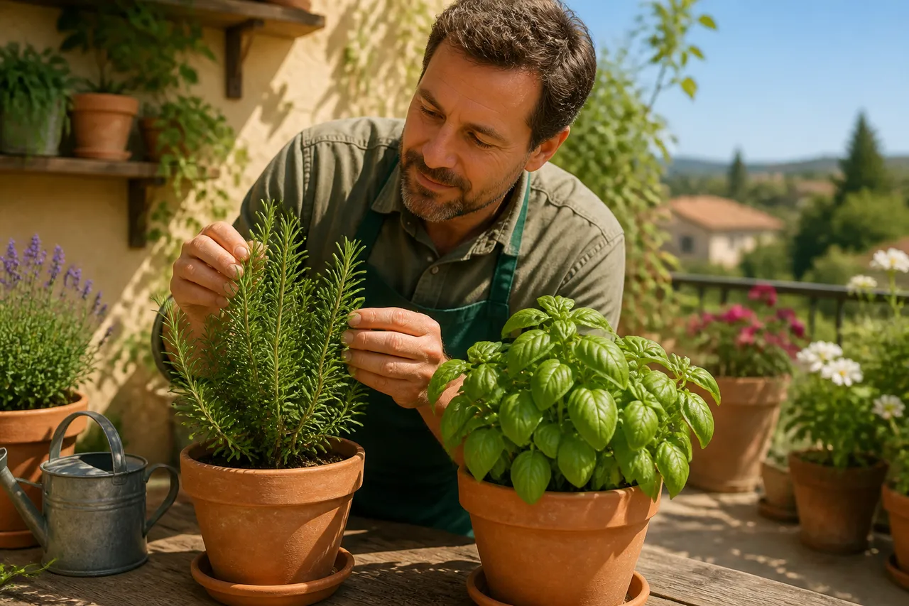 plante aromatice perene și anuale grădină