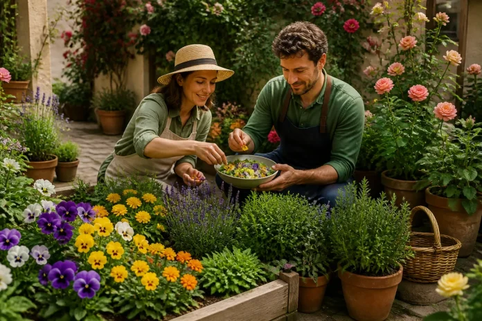 Flori comestibile printre plantele ornamentale pentru o curte mică și ușor de folosit Flori comestibile printre plantele ornamentale pentru o curte mică și ușor de folosit