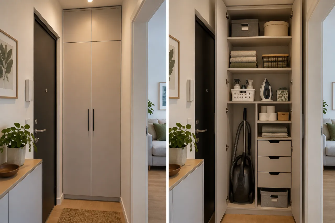 mobilier la comandă pentru nișe și apartamente mici