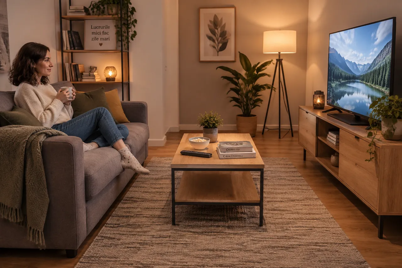mobilier standard în apartament mic