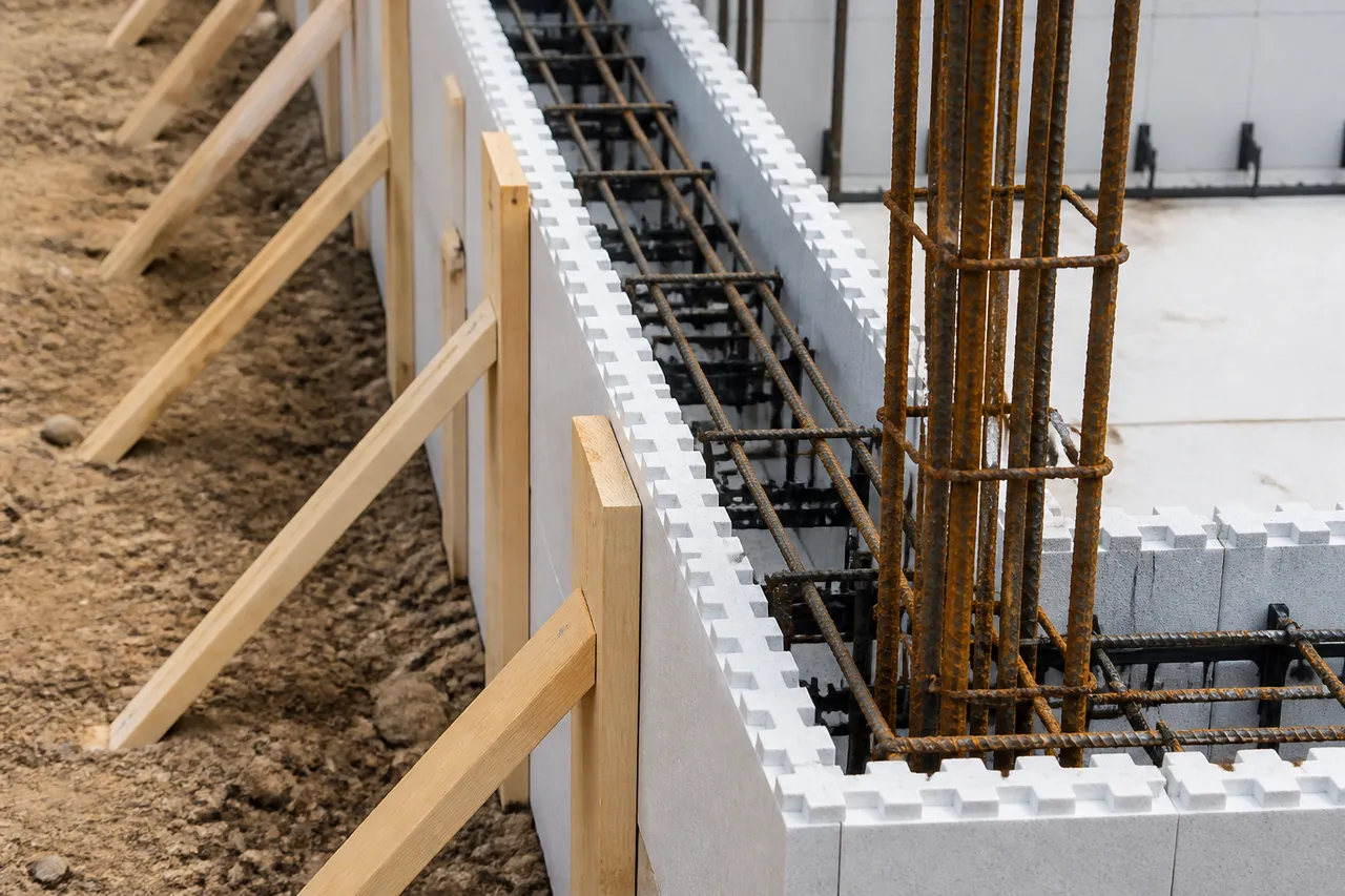 verificarea cofrajului pierdut înainte de betonare