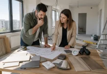 Amenajarea apartamentului cumpărat din faza de proiect se decide înainte de recepție Amenajarea apartamentului cumpărat din faza de proiect se decide înainte de recepție