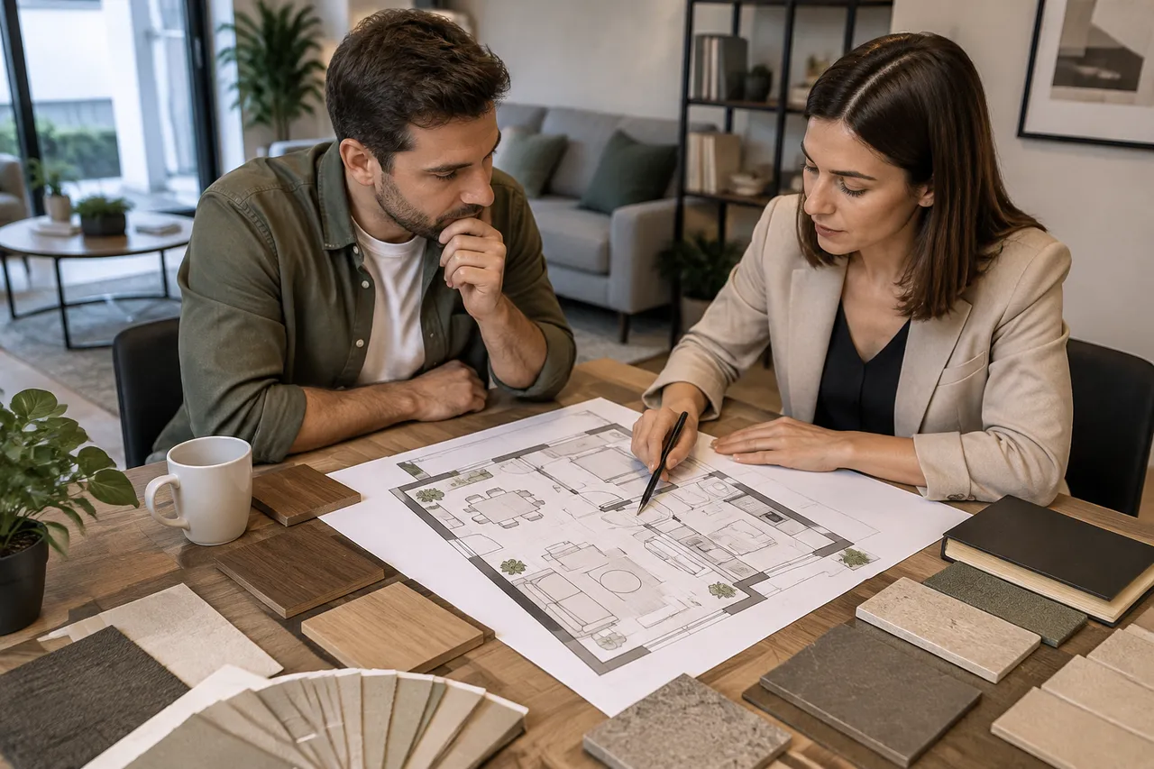 analiză plan apartament nou înainte de recepție