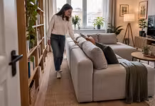 Canapelele modulare fac traseele dificile din living mai ușor de folosit Canapelele modulare fac traseele dificile din living mai ușor de folosit