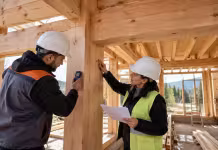 Lemnul masiv și lemnul lamelat se comportă diferit în construcția unei case Lemnul masiv și lemnul lamelat se comportă diferit în construcția unei case