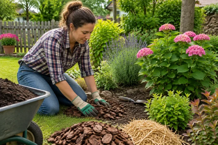 Mulciul organic în jurul plantelor alegerea materialului și aplicarea corectă